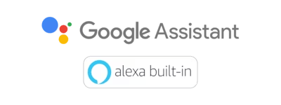 Logo tích hợp sẵn Google Assistant và Alexa