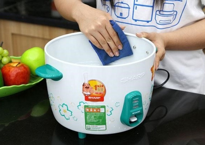 Hướng dẫn vệ sinh nồi cơm điện đúng cách