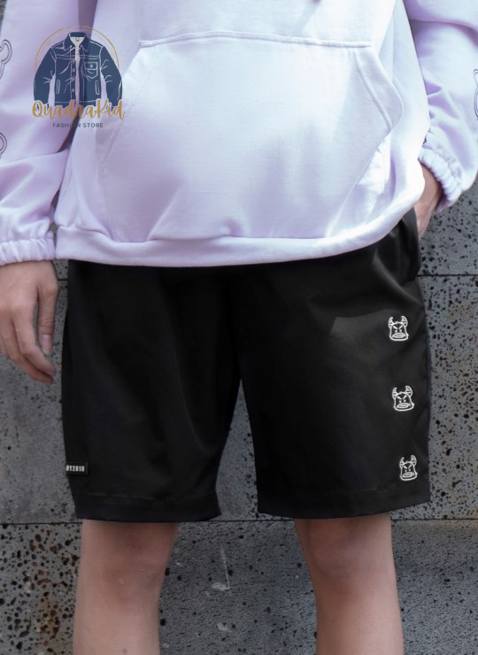 Quần Short Lưng Thun Dáng Rộng BST Thiết Kế Bbuff Ver1
