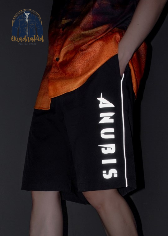 Quần Short Lưng Thun Dáng Rộng BST Thiết Kế Anubis Ver2