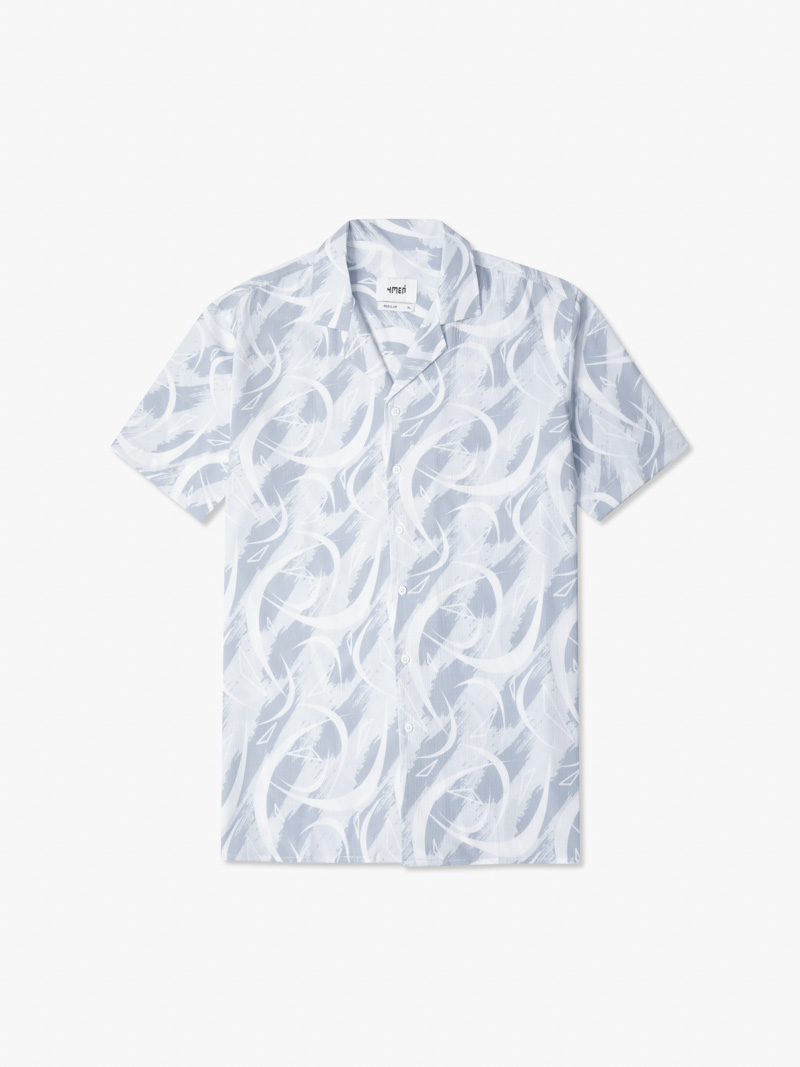 FORM REGULAR SPRAY Shirt - GRAY