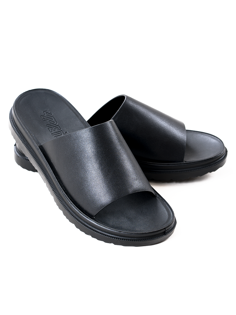 Men's Slippers - BLACK