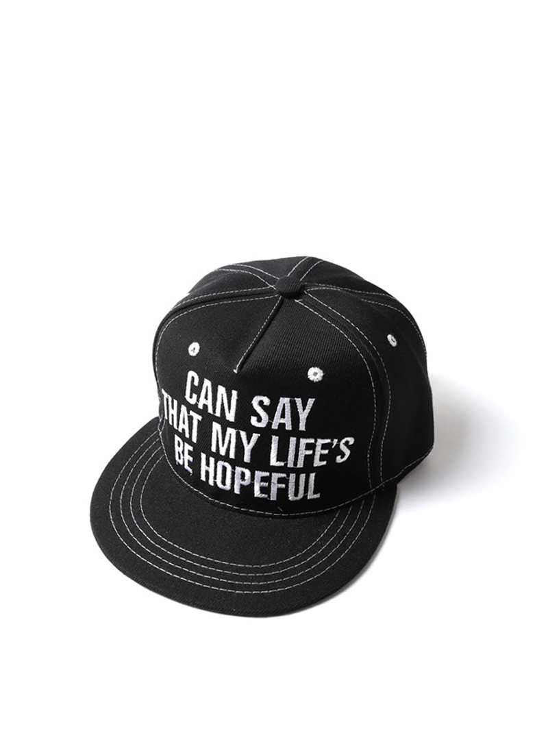 SNAPBACK HAT - BLACK