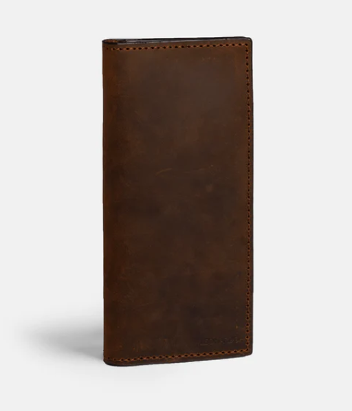 Vintage-Long-Wallet-Wax-Brown