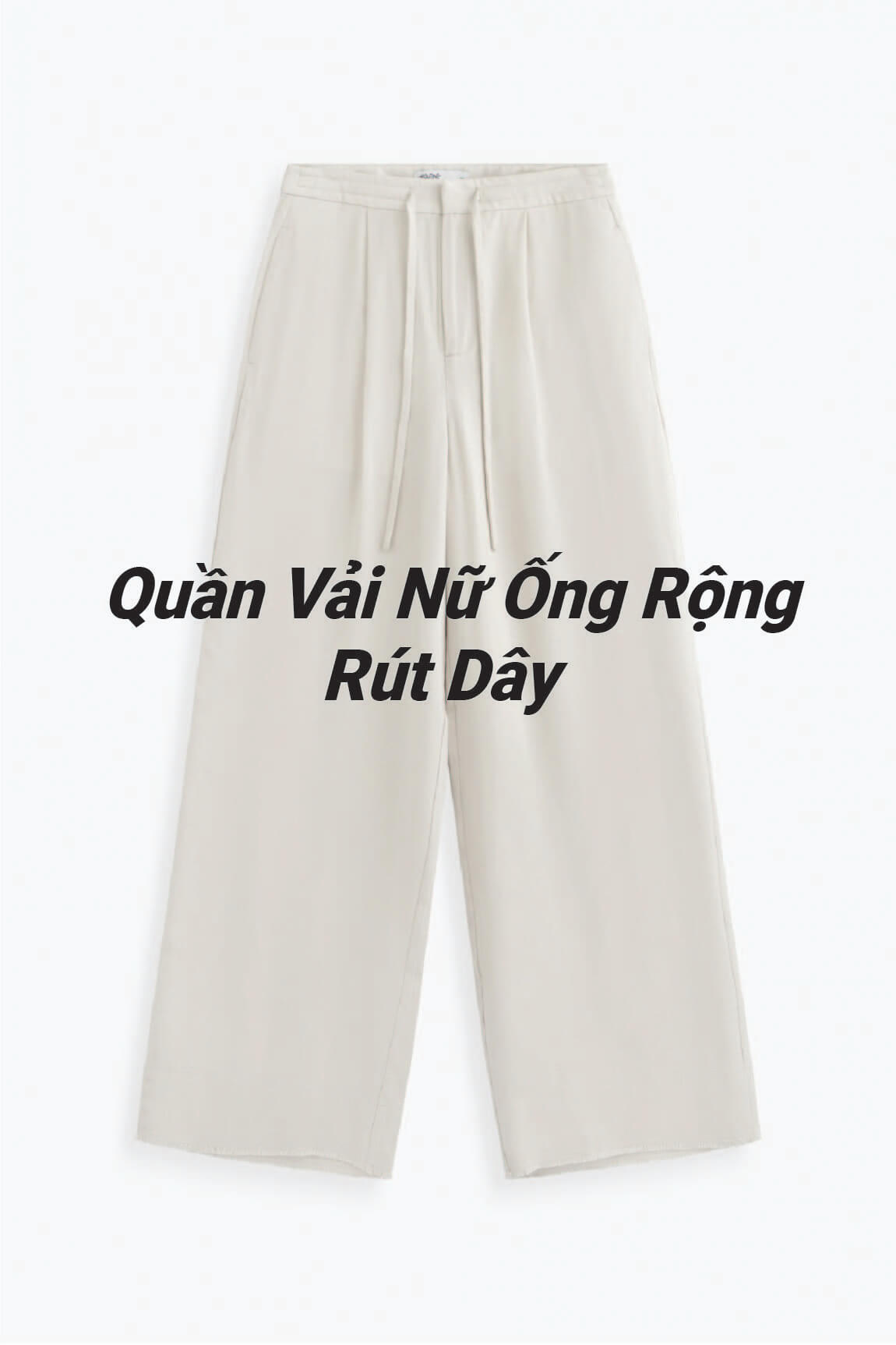 Quần Vải Nữ Ống Rộng