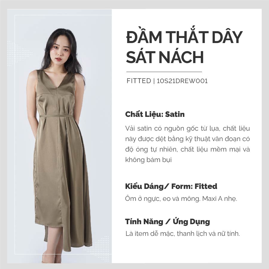 đầm thắt dây 