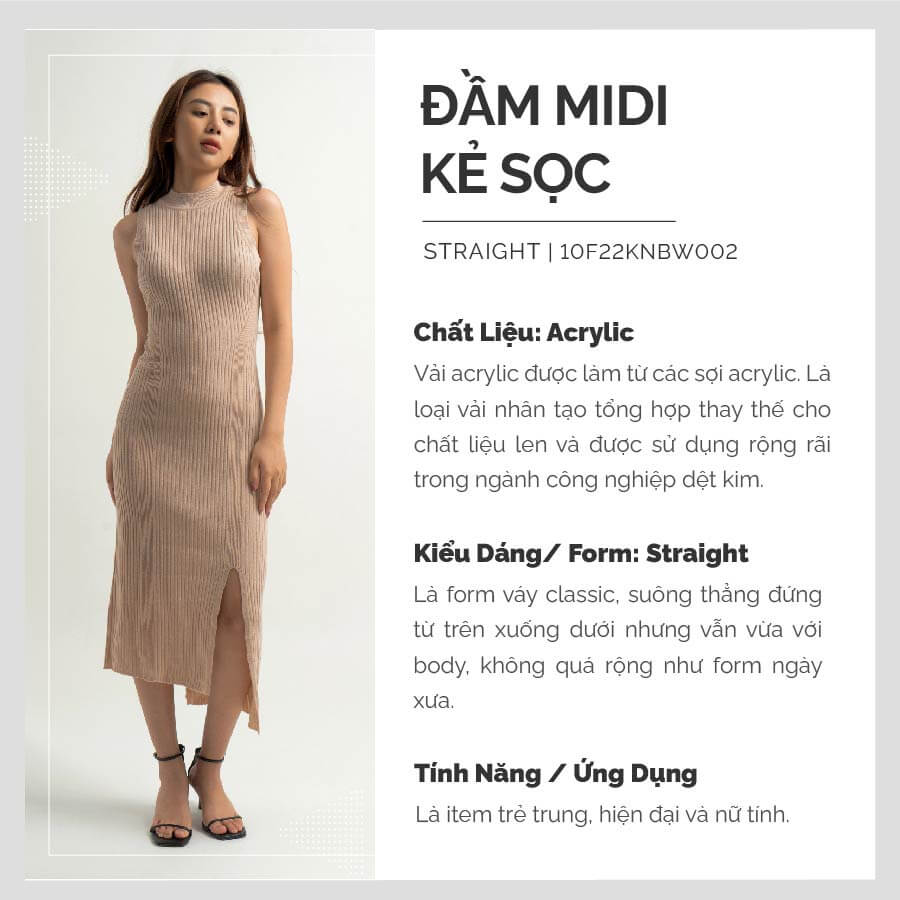 đầm midi 