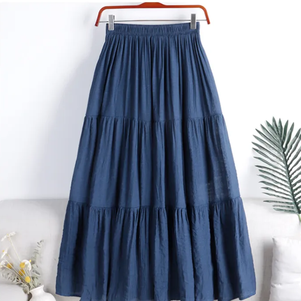 Váy Xếp Ly Tươi Mới Mori Girl