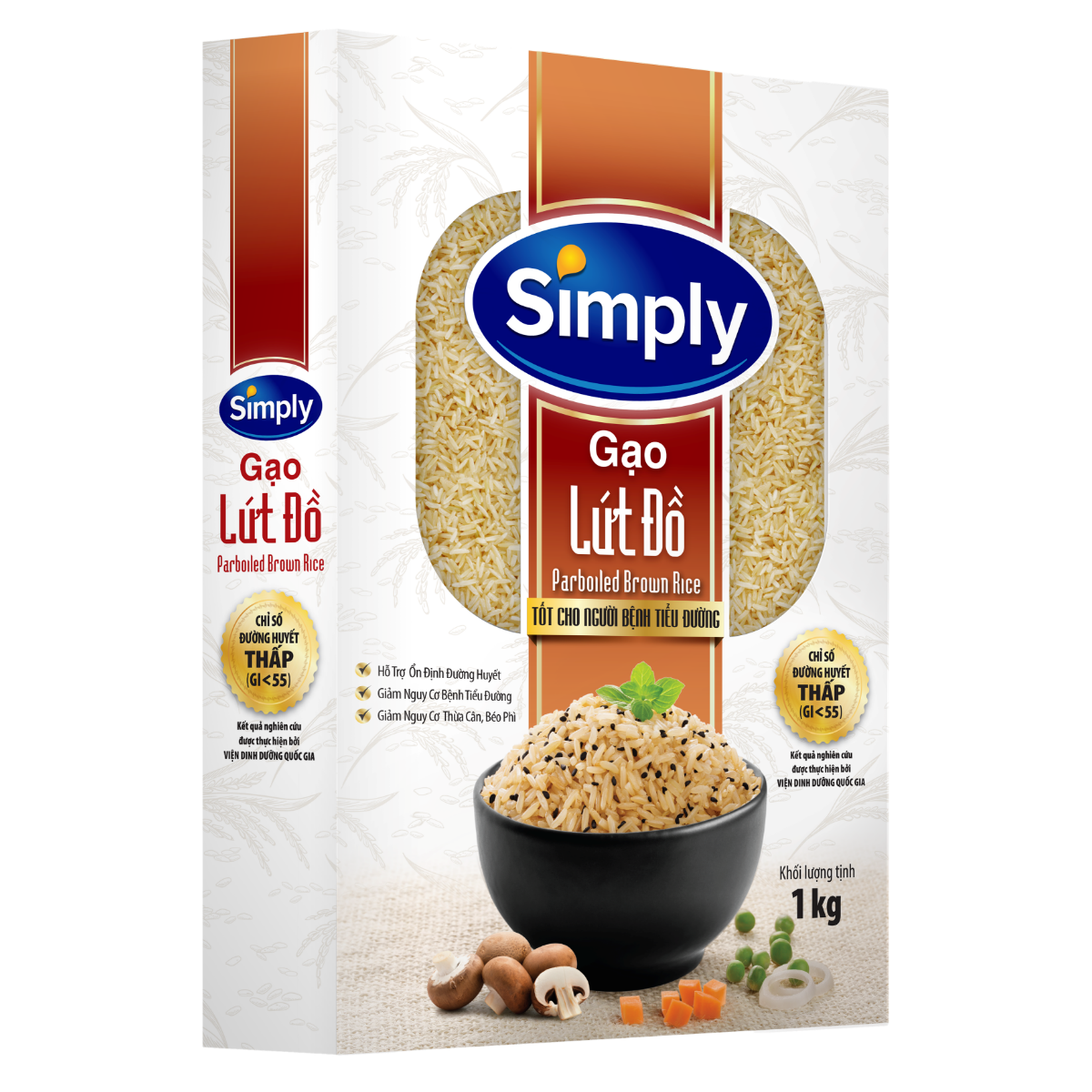 gạo lứt đồ simply