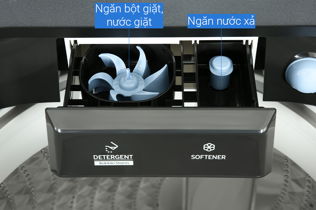 Máy giặt Samsung Inverter 12 kg WA12CG5745BVSV - Ảnh 4