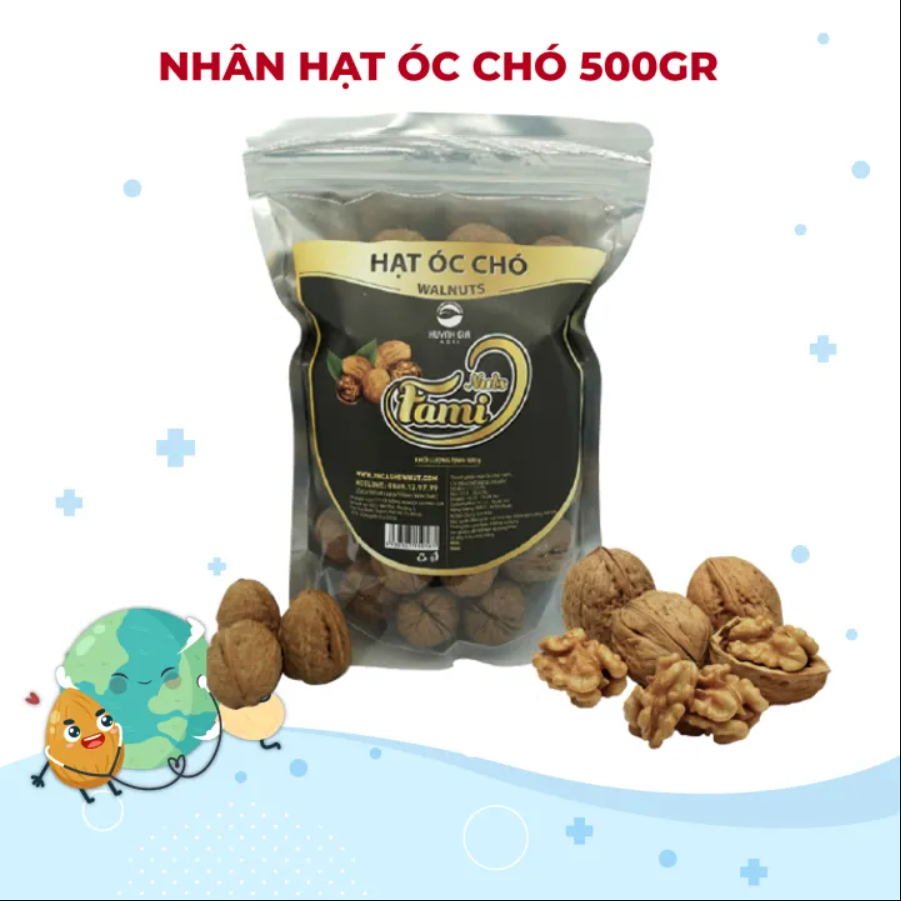 Hạt Óc Chó Vàng Nhập Khẩu Mỹ  Faminuts