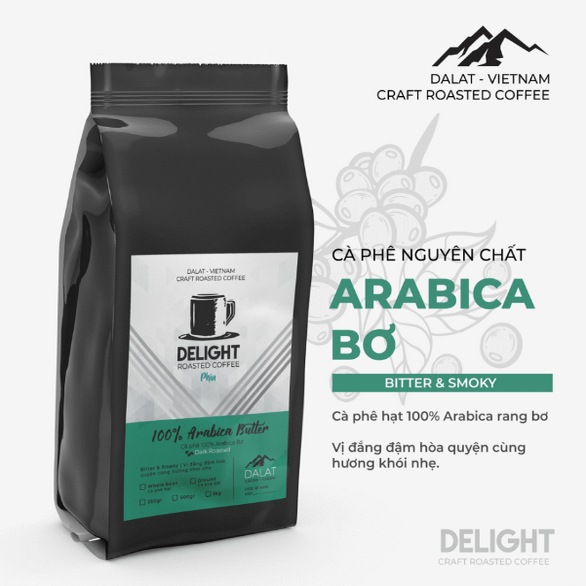 ARABICA Bơ Bitter & Smoky