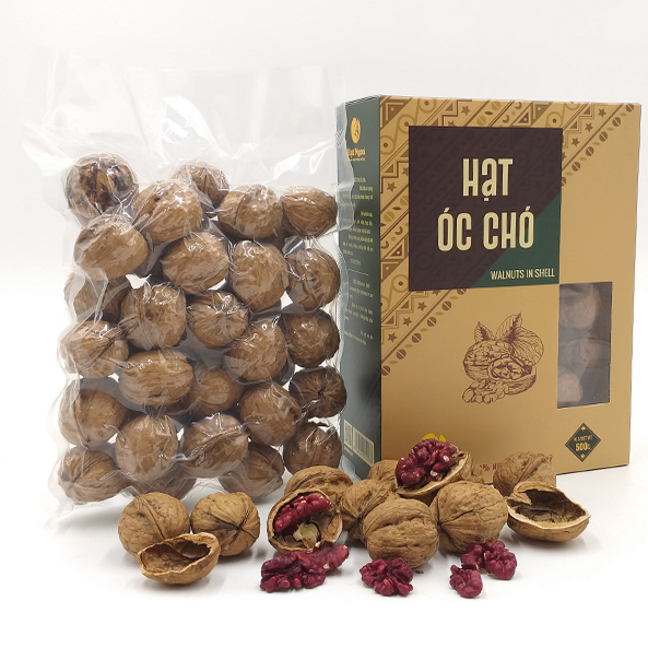 Hạt Óc Chó Đỏ Bắc Mỹ Nhập Khẩu