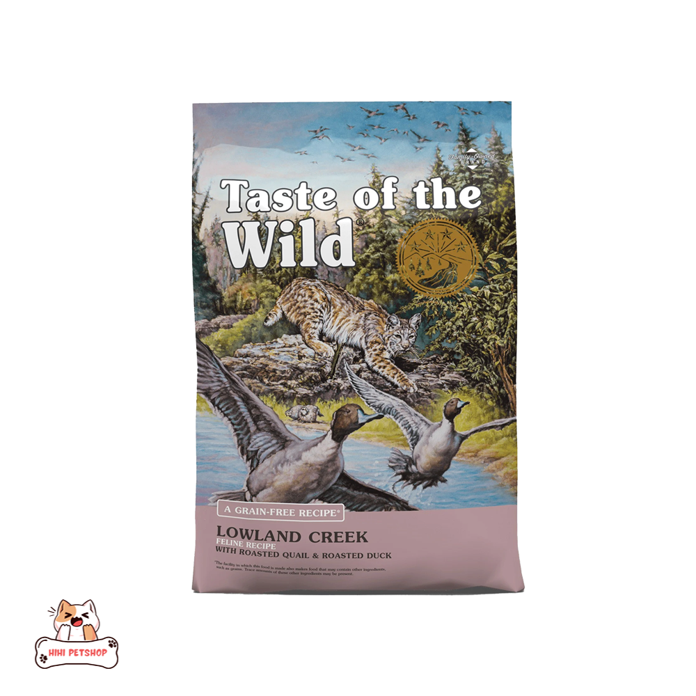 Hạt Taste Of The Wild Canyon River cá hồi vân & cá hồi xông khói 500g cho mèo